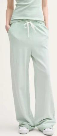 TOM TAILOR Denim Stoffhose Wide Leg Jogginghose