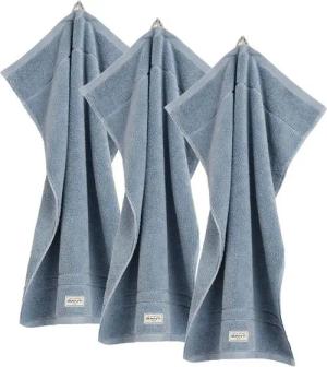 Gant Gästehandtücher Unisex Gästetuch 3er Pack Baumwolle Premium Towel, Frottier (Packung, 3-St)