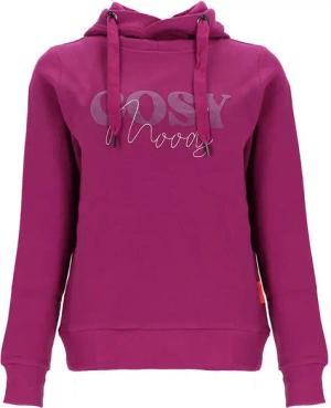 salzhaut Kapuzenpullover Damen Sweat-Hoodie Sabbelbude mit Schriftzug - Pullover mit Kapuze