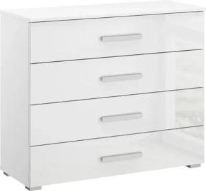 rauch Schubkastenkommode "Sideboard Kommode Schubkastenkommode KOLUNA Hochglanzfront", Breite 93 cm mit 4 großen Schubladen für viel Stauraum MADE IN GERMANY