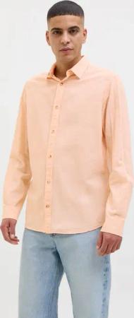 Jack & Jones Langarmhemd "JJESUMMER SHIRT LS SN", mit Hemdkragen