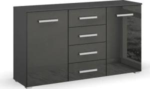 rauch Schubkastenkommode "Sideboard Kommode Kombikommode KOLUNA mit Hochglanzfront", mit 4 Schubkästen und 2 Türen sowie Metallgriffen MADE IN GERMANY