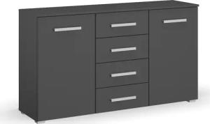 rauch Schubkastenkommode "Sideboard Kommode Kombikommode KOLUNA mit Dekorfront", mit 4 Schubkästen und 2 Türen sowie Metallgriffen MADE IN GERMANY