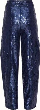 Rotate - Trousers Blue - Größe 38 - blue