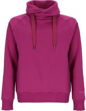 salzhaut Stehkragenpullover Damen Pullover Schartüder mit Turtleneck - Pulli mit Raglan-Ärmeln
