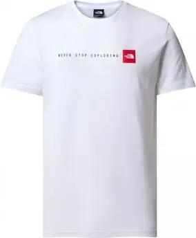 The North Face T-Shirts & Poloshirts NF0A87NS M SS NSE TEE-FN41 WHITE