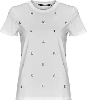 Karl Lagerfeld T-Shirt RHINESTONE KARL T-SHIRT