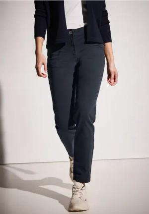 Cecil Damen Jeans im Casual Fit in Blau, Gr: 25
