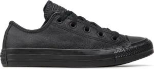 Converse Sneakers aus Stoff Chuck Taylor All Star Mono Leather 135253C Schwarz