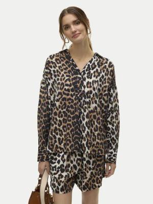Vero Moda Hemd Josie 10315150 Braun Oversize