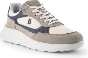 BOGNER Herren Sneaker grau Velours