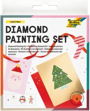 Folia Malvorlage Diamond Sticker Set, 6 Stück