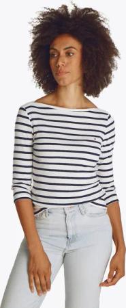 Tommy Hilfiger 3/4-Arm-Shirt "NEW CODY SLIM BOAT-NK 3/4SLV", mit Logostickerei
