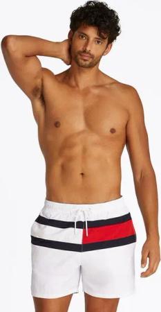 Tommy Hilfiger Swimwear Badeshorts MEDIUM DRAWSTRING mit großem Logo