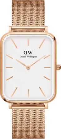 Daniel Wellington DW Uhr Quadro Pressed Melrose W 29x36.5mm Rose Gold