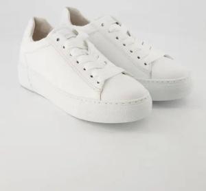 Gabor Comfort Schuhe - 46.460.50 Leder (Weiß, Gr. 42)