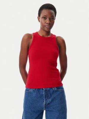 Tommy Hilfiger Top WW0WW38635 Rot Slim Fit