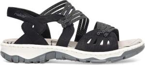 Rieker Sandalen 68882-00 Schwarz