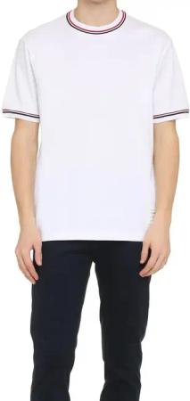 Thom Browne - Thom Browne Cotton T-Shirt - Größe 4 - weiß