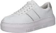 Rieker Plateau Sneaker Damen weiß