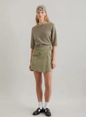 DfC Kurzarm-Strickpullover loose