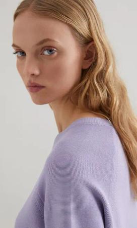 DfC Kurzarm-Strickpullover loose