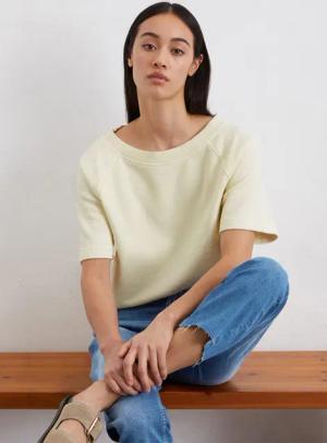 Kurzarm-Sweatshirt loose
