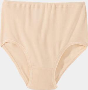 Baumwoll-Taillenslip im Doppelpack - camel - Gr. 50 von Goldner Fashion