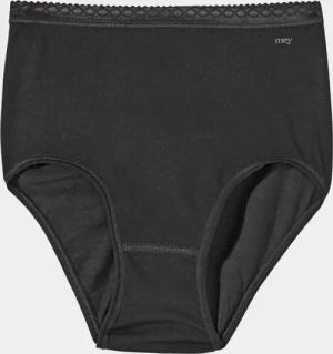 Taillenslip mit Viskose im Doppelpack - schwarz - Gr. 46 von Goldner Fashion