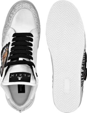 Philipp Plein Low-Top Sneaker - Hightop-Sneaker Retrokickz - Gr. 45 (EU) - in Weiß - für Damen