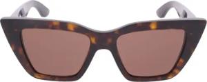 Alexander McQueen Sonnenbrille - AM0507S-002 - Gr. unisize - in Braun - für Damen