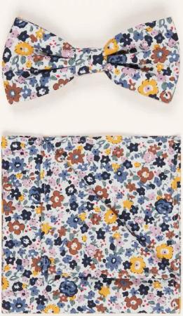 Prince BOWTIE Set: Fliege und Einstecktuch
