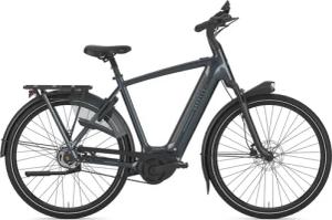 Gazelle Arroyo C5 HMB Elite (600 Wh), 5 Gang Nabenschaltung, Herrenfahrrad, Diamant, Modell 2025, 28 Zoll 61 cm Anthracite Grey