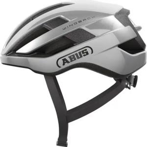 ABUS Fahrradhelm WingBack gleam silver S