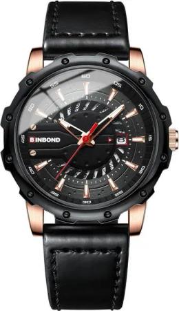 JewelryWe Uhren Herren Leuchtzeiger: Klassische Datum Kalender 30m wasserdichte Watch, Analog Quarz Armbanduhr Männer Geschäfts Lässige Uhr