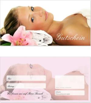 LYSCO Geschenkkarte Geschenkgutscheine Wellness Spa Gutscheinkarten, Kosmetik Studio Massage Erholung Entspannung