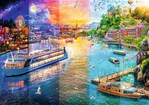 Trefl GmbH Puzzle Flusskreuzfahrt, Puzzleteile