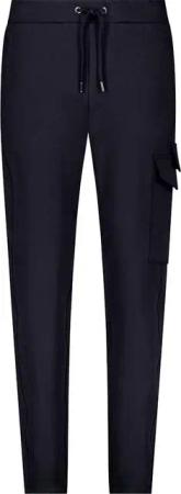 Monari 2-in-1-Hose Hose mit Rippstruktur dark denim