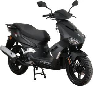 Alpha Motors Motorroller Mustang FI, 50 ccm, 45 km/h, Euro 5, mit USB-Anschluss und Lenkerschloss, sportliches Design
