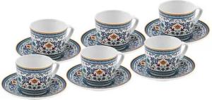 Karaca Kaffeeservice Beylerbeyi 6 Personen Kaffeetassen-Set 80 ml - Traditionelles t