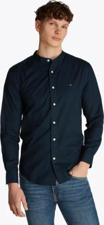 Tommy Hilfiger Langarmhemd "FLEX POPLIN SOLID MAO RF SHIRT"