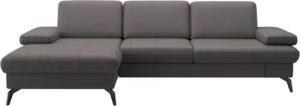 sit&more Ecksofa Morris L-Form, inkl. Sitztiefenverstellung, wahlweise mit Armteilverstellung, Bettfunktion & Bettkasten