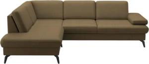 sit&more Ecksofa Morris L-Form, inkl. Sitztiefenverstellung, wahlweise mit Armteilverstellung, Bettfunktion & Bettkasten