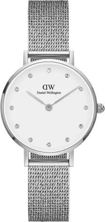 Daniel Wellington DW Uhr Petite Lumine Pressed Sterling 28mm Silver