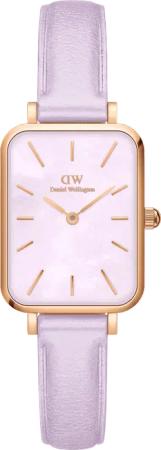Daniel Wellington DW Uhr Quadro Lavender MOP Rose Gold 20x26mm