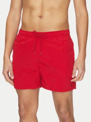 Tommy Hilfiger Badeshorts UM0UM03477 Rot Regular Fit