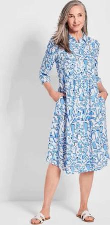 GOLDNER Sommerkleid Druckkleid