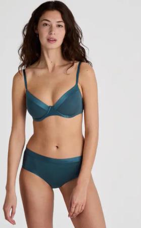 CALIDA Cate Panty, regular cutfür Damen, XS, Türkis, Eleganz für jeden Tag