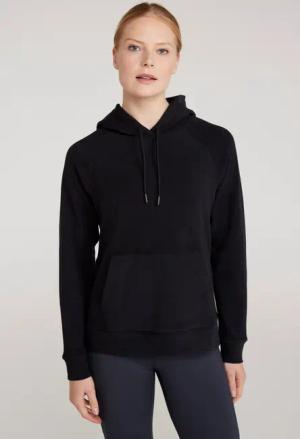 Strath Superweicher Damen Kapuzenpullover - Schwarz