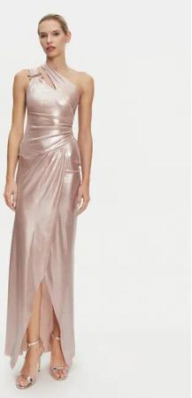PINKO Abendkleid 104960 A2DN Rosa Regular Fit